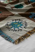 Parks Project X Grateful Dead Welcome To Bear Country Throw Blanket