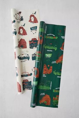 Parks Project National Park Wrapping Paper 2-Pack