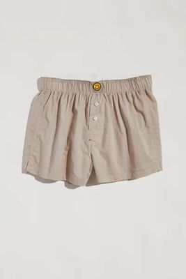 Happy Face Icon Woven Boxer Short