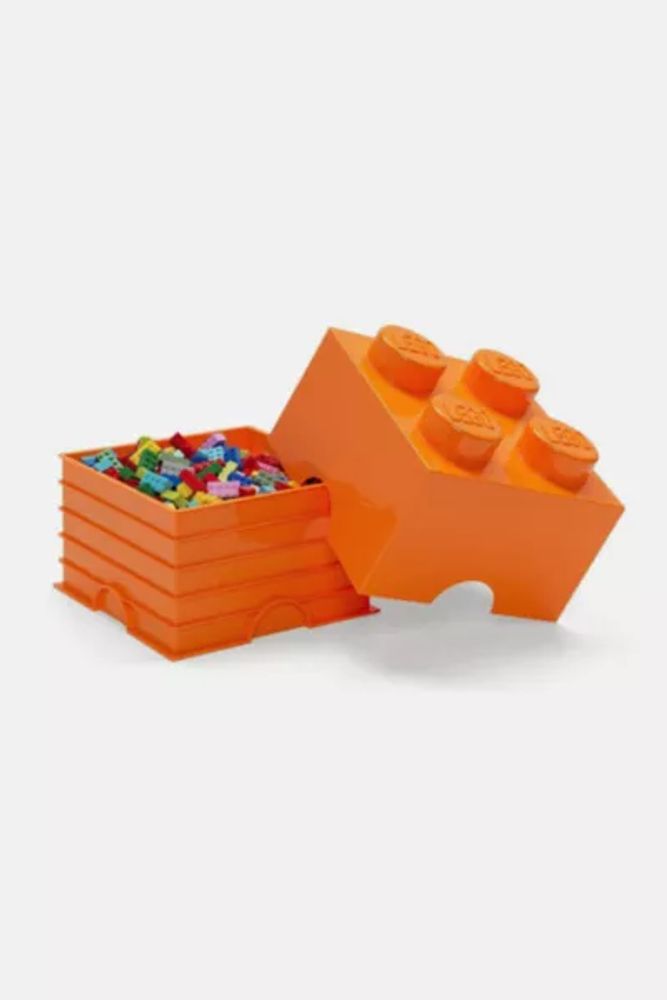 LEGO Bright Orange Large Storage Box 4