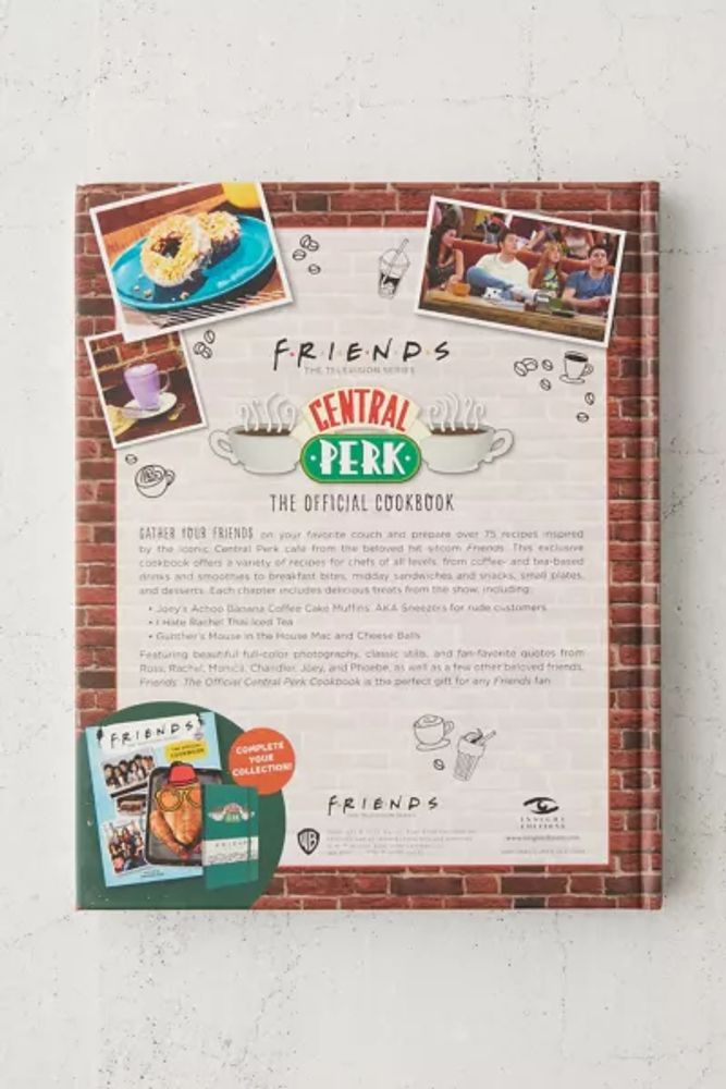 Friends: The Official Central Perk Cookbook Gift Set By Kara Mickelson