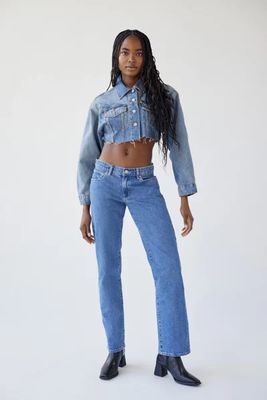 Abrand A 99 Low-Rise Straight Jean