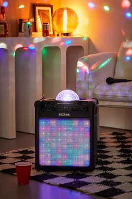 ION Party Rocker Max LED Bluetooth Speaker & Mic Set