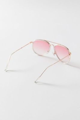 Gwen Combination Aviator Sunglasses
