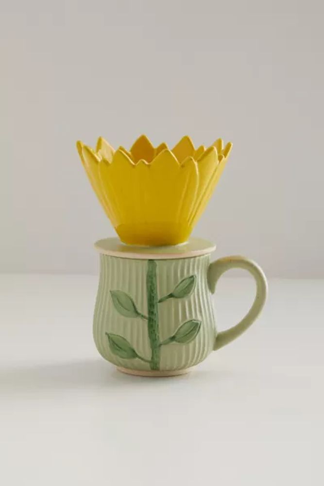 Sunflower Pour-Over Coffee Set