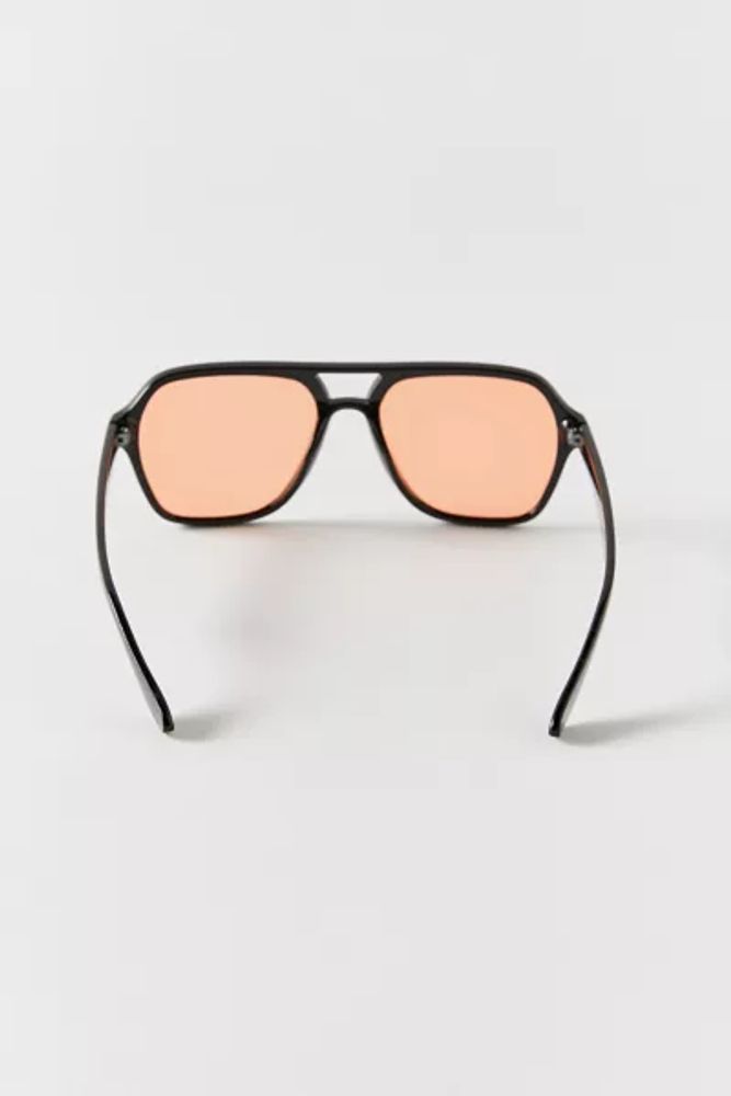 Patrizia Plastic Aviator Sunglasses