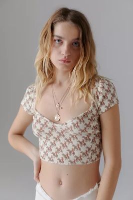 UO Heidi Cropped Top