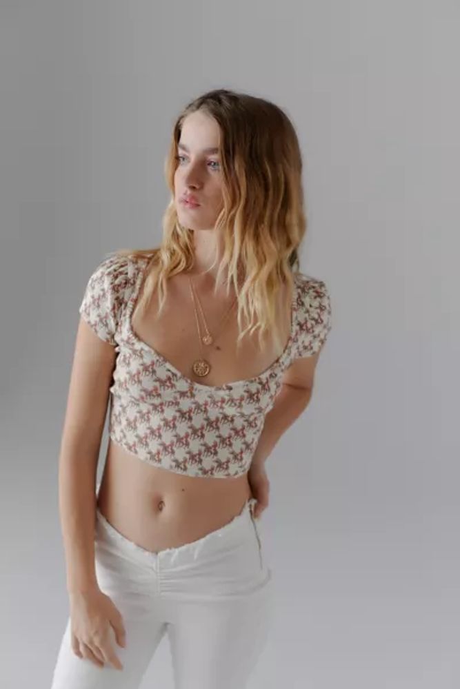UO Heidi Cropped Top