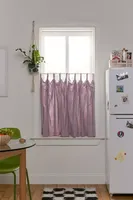 Solid Café Curtain Set