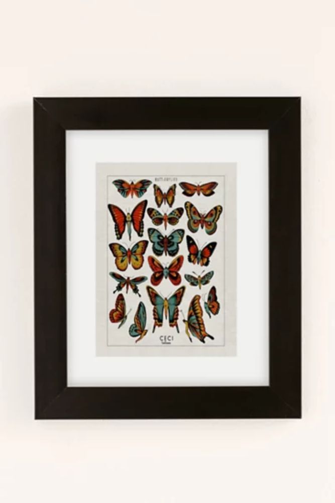 CeciTattoos BUTTerflies Art Print