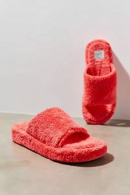 UO Ava Terrycloth Slide Sandal
