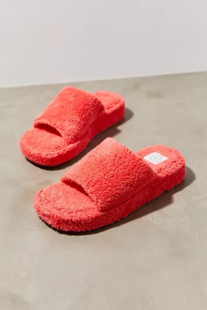UO Ava Terrycloth Slide Sandal