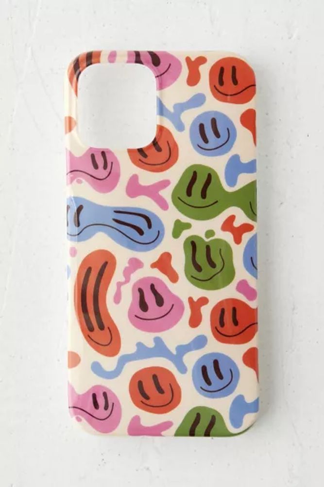 UO Wonky Faces iPhone Case