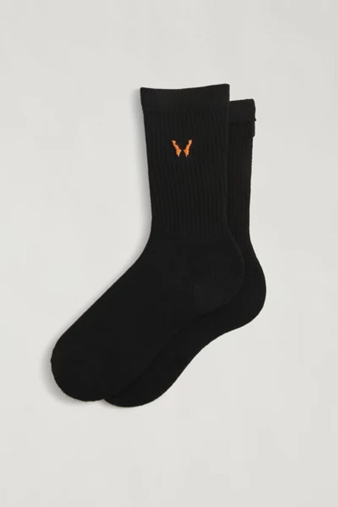 Butterfly Icon Crew Sock
