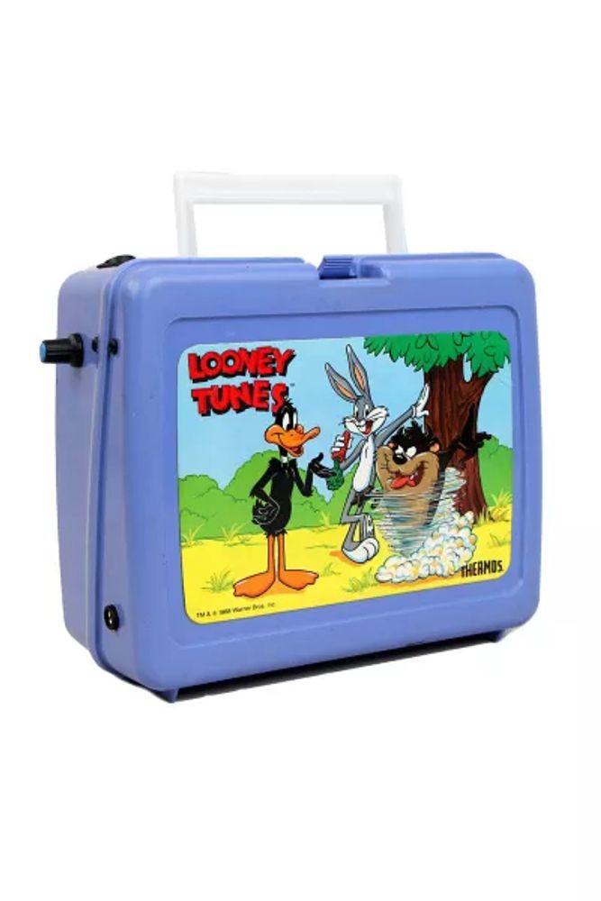 BoomCase Vintage Looney Tunes Lunchbox Bluetooth Speaker