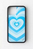 Wildflower Blue Latte iPhone Case