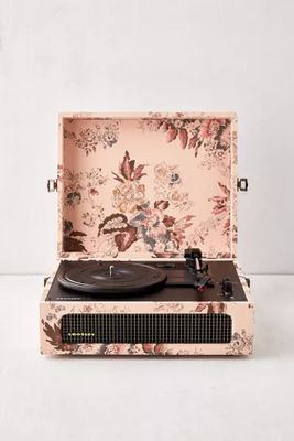 Crosley Floral Voyager Bluetooth Record Player
