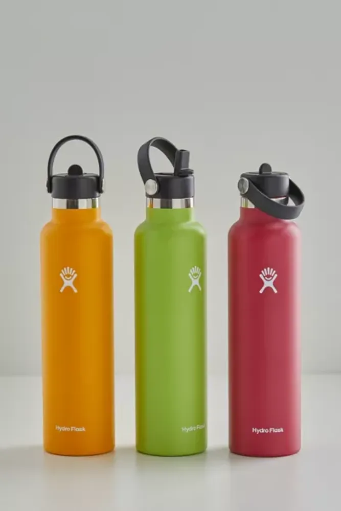 Hydro Flask Standard Mouth Flex Straw Cap 24oz Water Bottle