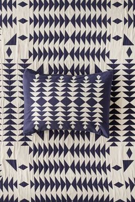 Pendleton Organic Cotton Matelassé Pillow Sham