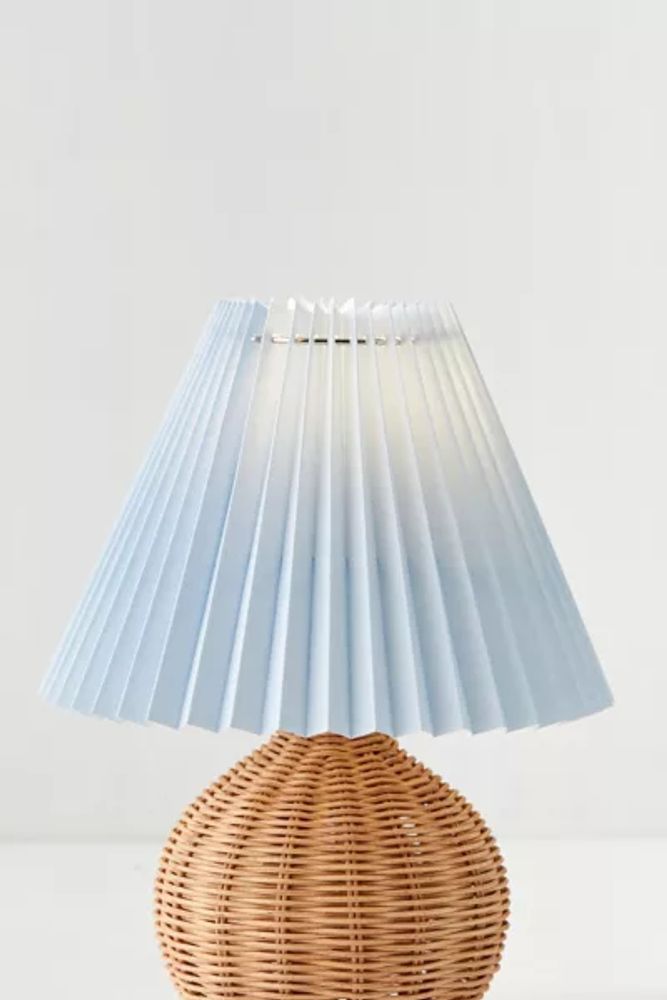 Pleated Tapered Lamp Shade