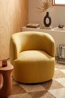 Dover Crosshatch Swivel Chair