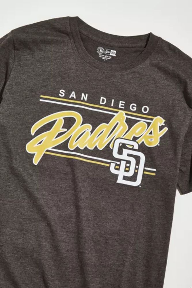 Urban Outfitters Mlb San Diego Padres Embroidered Baby Tee in Brown