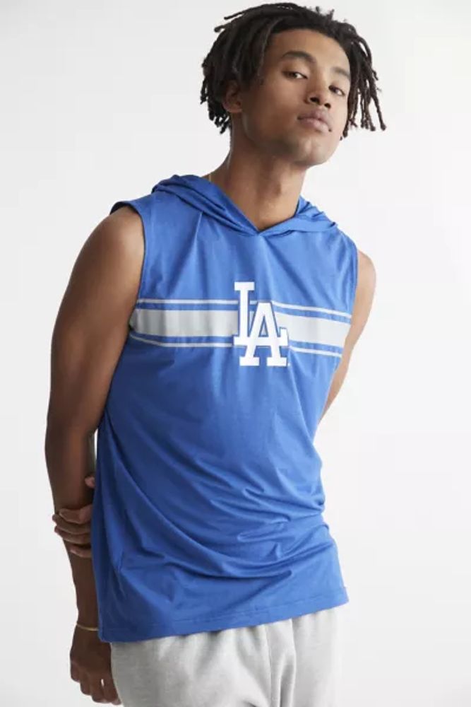 Urban Outfitters New Era Los Angeles Dodgers Sleeveless Hooded Tee