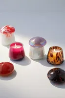 Mushroom Glass Scented Candle