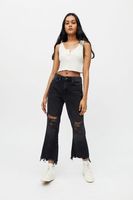 BDG Wilco High-Waisted Cropped Flare Jean