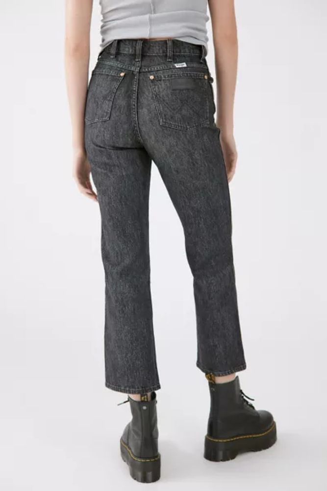 Urban Outfitters Wrangler Heritage Wild West High-Waisted Straight Jean |  The Summit