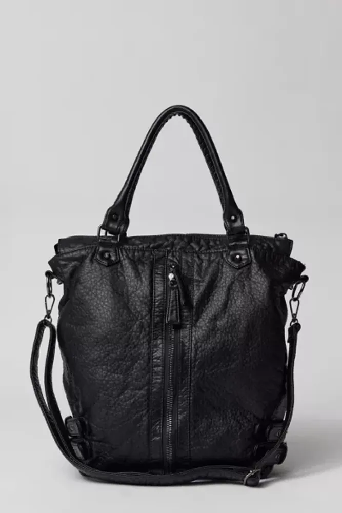 Vertical Zip Tote Bag