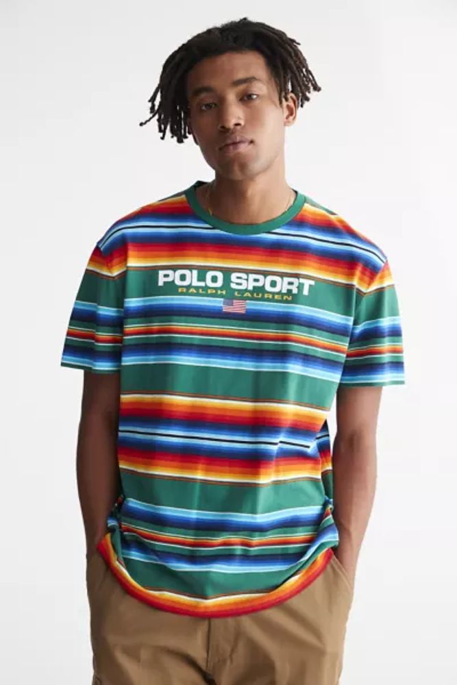 Urban Outfitters Polo Ralph Lauren Red Rock Stripe Tee The Summit