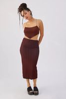 UO Claire Lace Midi Skirt