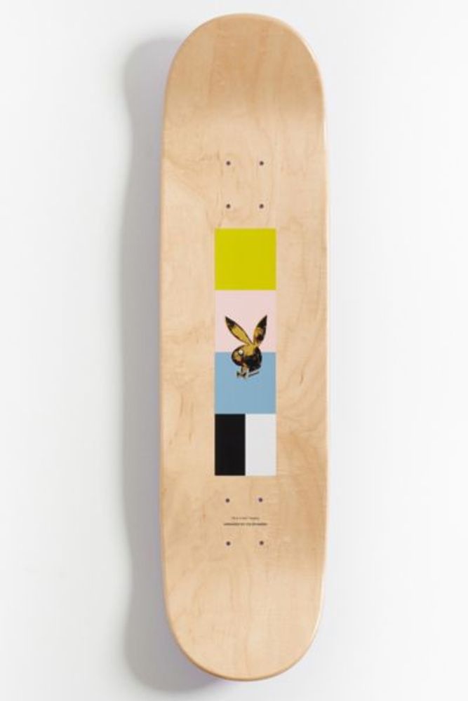 Color Bars Playboy X Andy Warhol Skateboard Deck