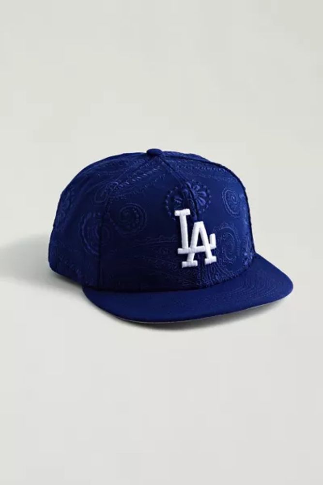 NEW ERA - Accessories - Paisley Under LA Dodgers Fitted Hat - Navy