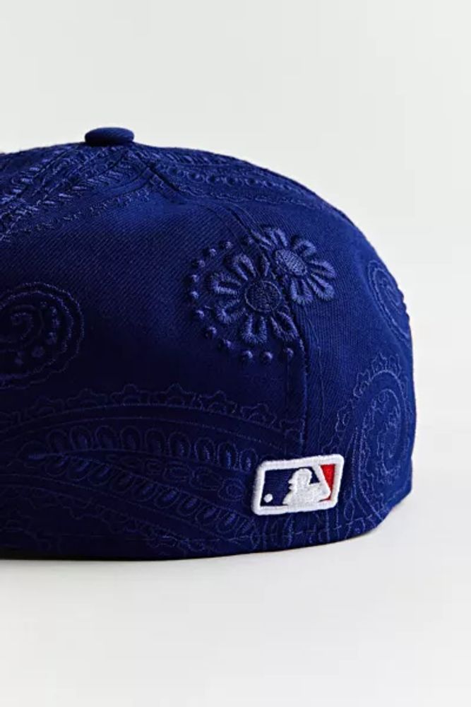 NEW ERA - Accessories - Paisley Under LA Dodgers Fitted Hat - Navy