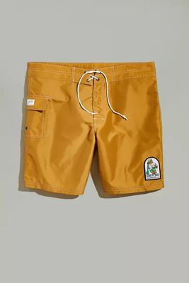 Yellow Squiggle Swim Shorts