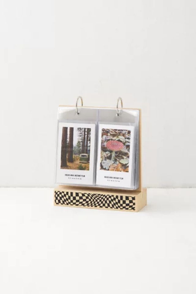 tabletop wood flip instax mini picture frame