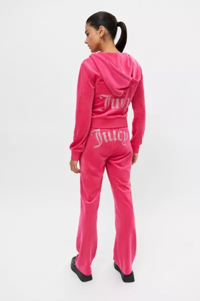 Juicy Couture UO Exclusive Ice Pink Flare Track Pants