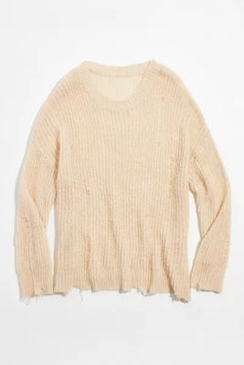 UO Alston Distressed Pullover Sweater