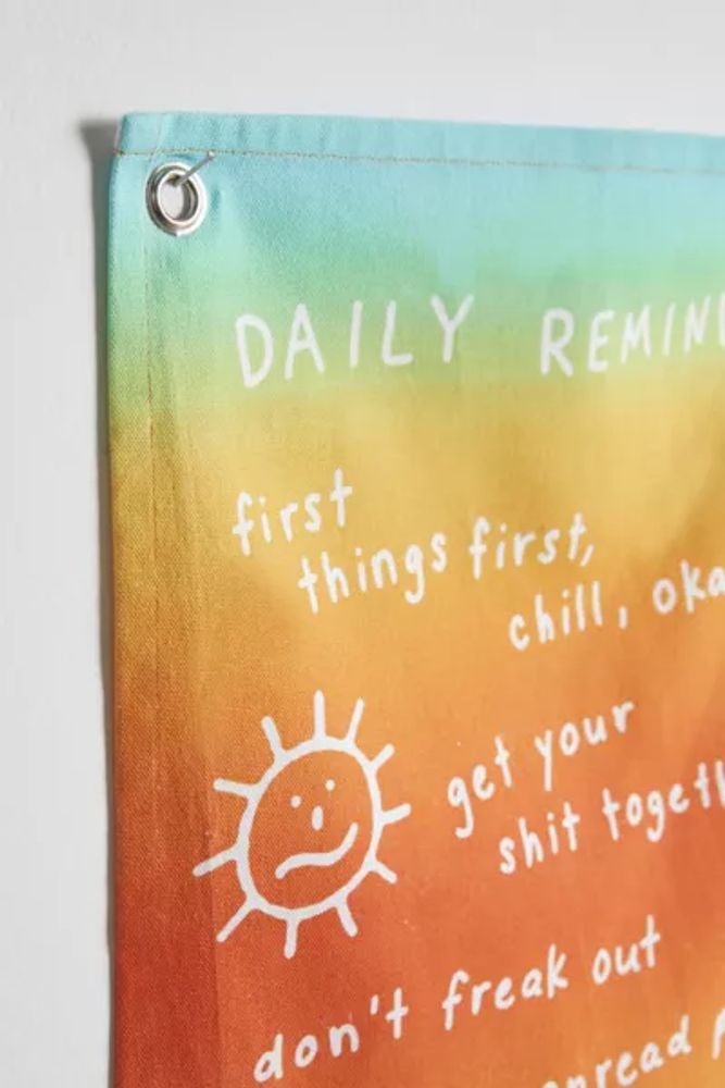 Daily Reminder Tapestry