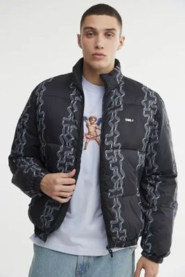 OBEY Benny Reversible Puffer Jacket