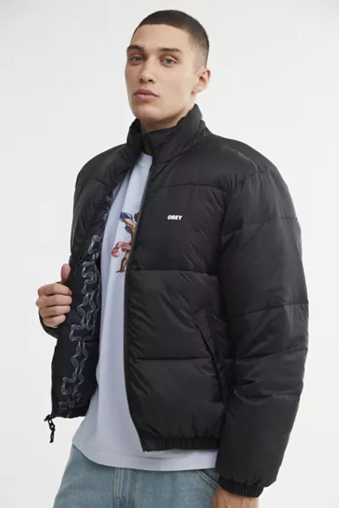 OBEY Benny Reversible Puffer Jacket
