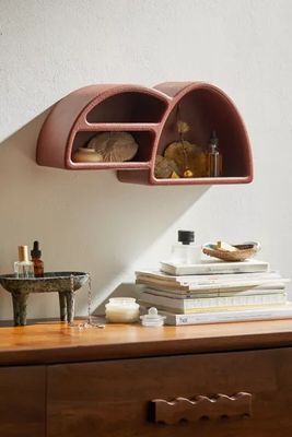 Isobel Double Arc Wall Shelf