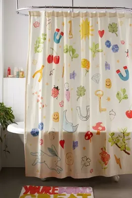 Lucky Charm Shower Curtain