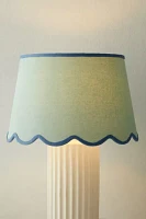 Scallop Trim Lamp Shade