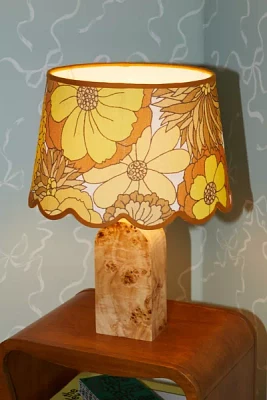 Scallop Trim Lamp Shade