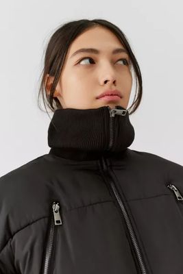 UO Lily Cropped Puffer Jacket