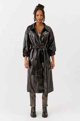 APPARIS Nara Faux Leather Trench Coat