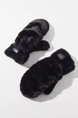 UGG Quilted Faux Fur Mitten
